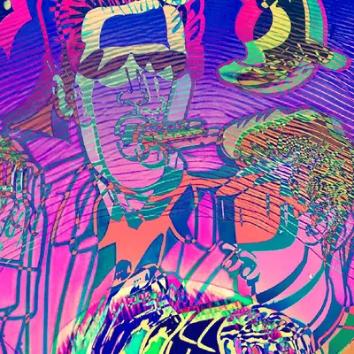 Layered Pink Elvis remix