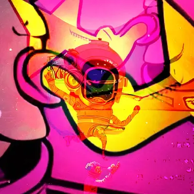 Layered Pink Elvis remix