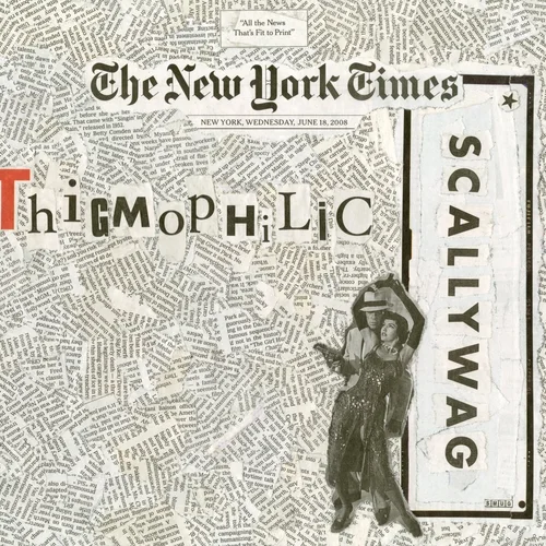 Newspaper collage, June 18th, 2008