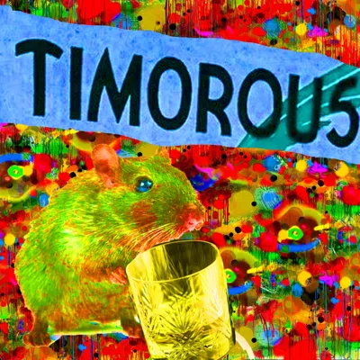 Timorous digital collage
