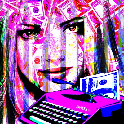 Pecuniary digital collage