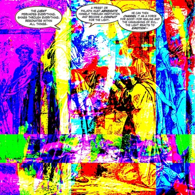 Abnegate digital collage